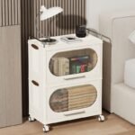 Multi-functiona with Drawers Flexible Plastic Rack - Image 3